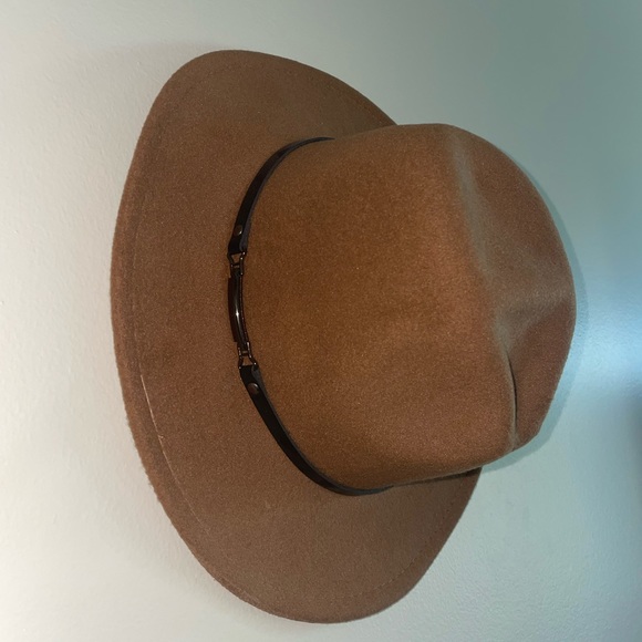 COPY - Flat brim Fedora Hat - Picture 8 of 9
